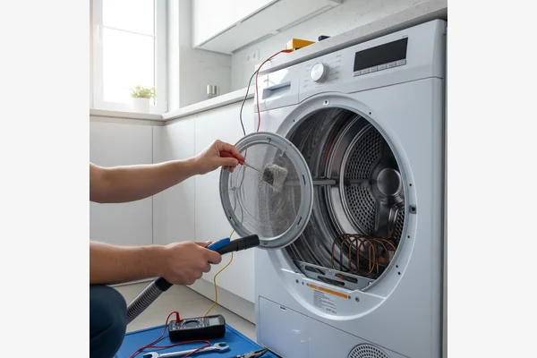 Naprawa i serwis suszarek bębnowych Warszawa Targówek — serwis z dojazdem